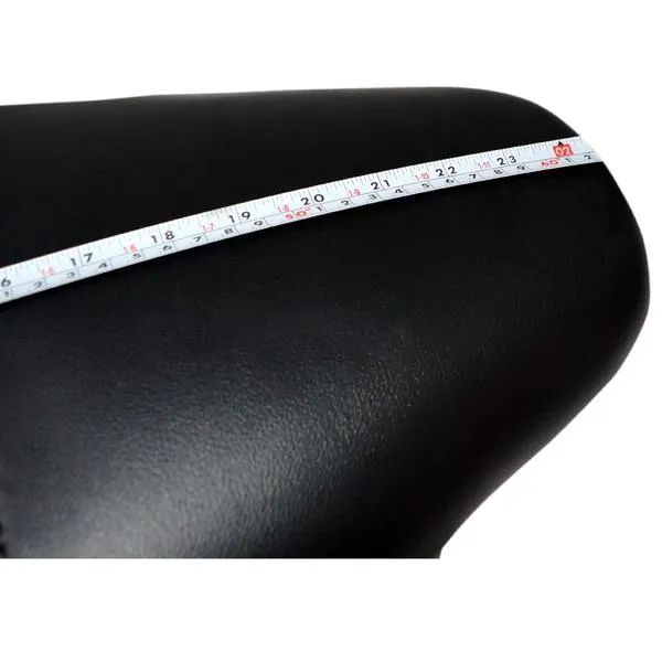 Custom Cruiser Seat Full Low Slim (Black) for Royal Enfield Classics,Standard,Electra,Thunderbird 350/500