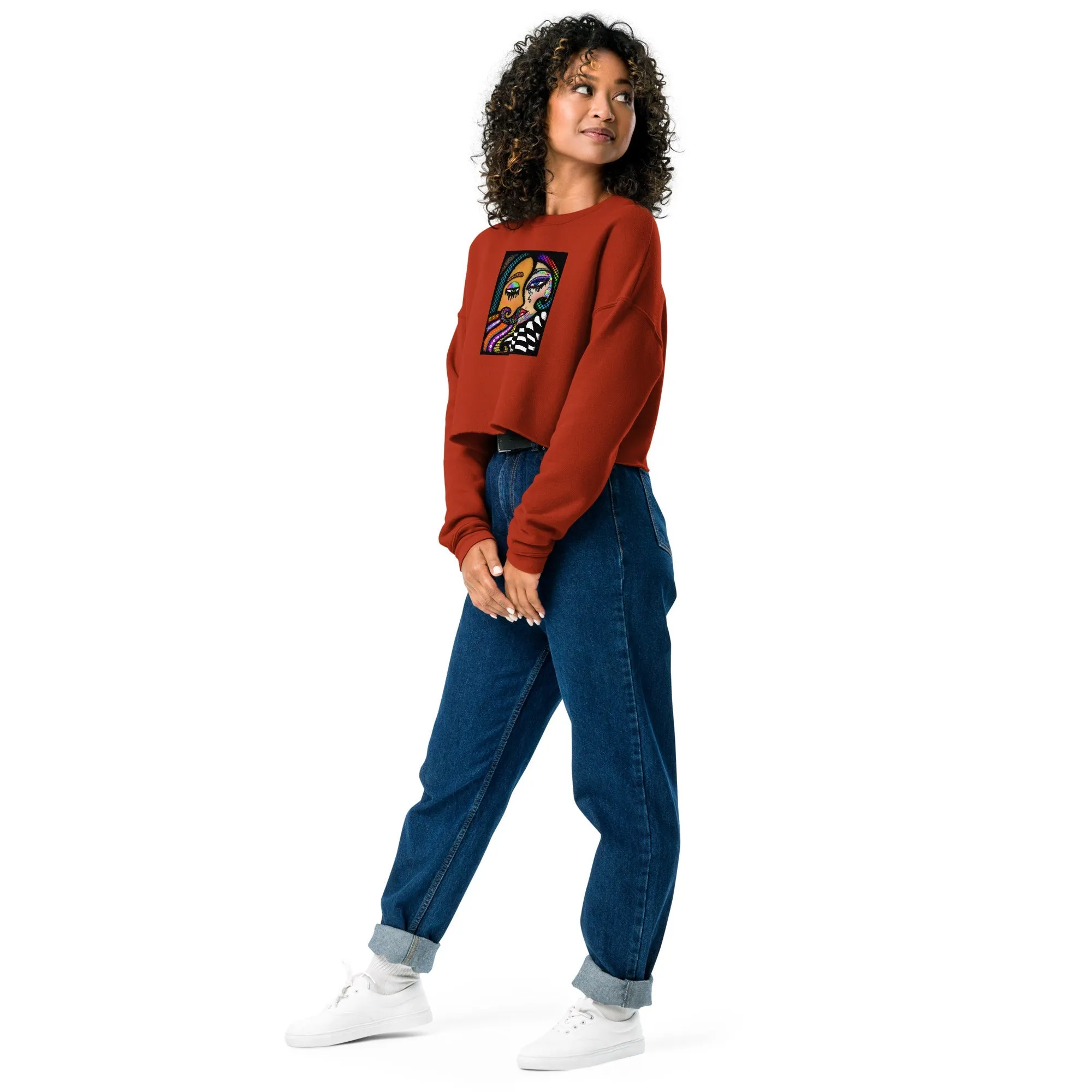 CYRUS THE GREAT Women's Crop Sweatshirt