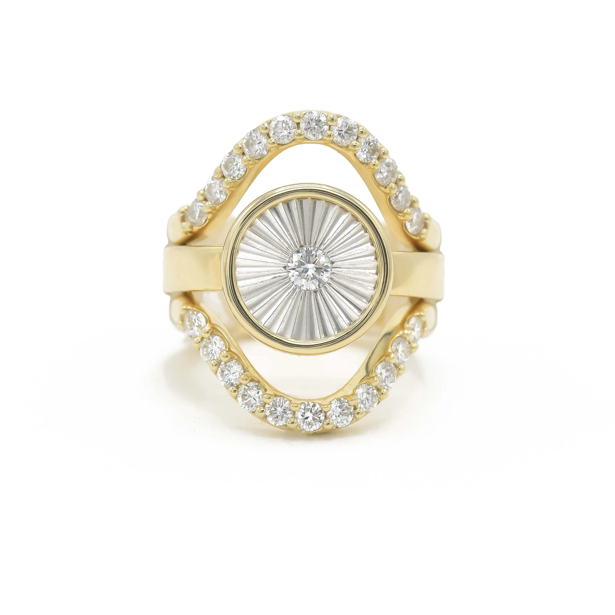 Dancing Diamond Ring