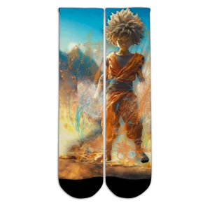 DBZ-Inspired Kids Socks
