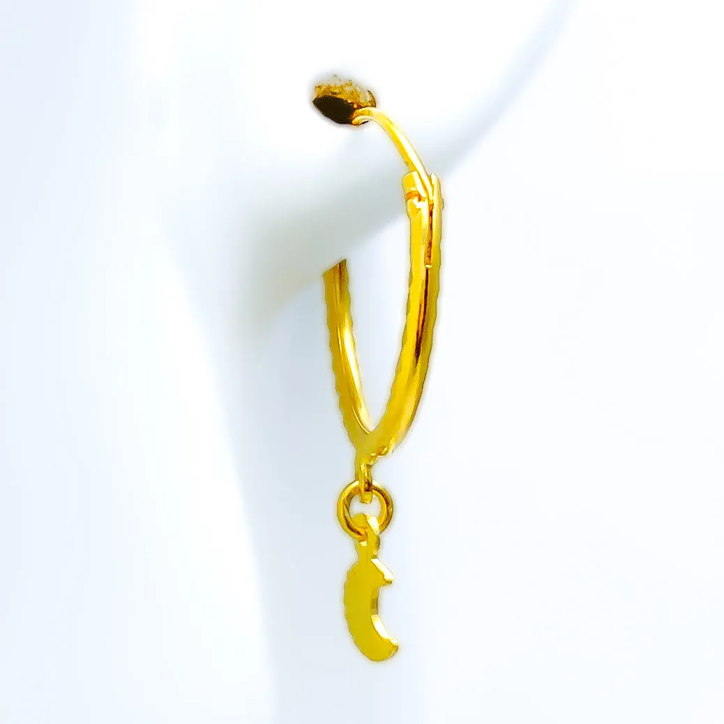 Decorative Moon 22k Gold Bali