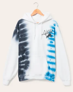 Detroit Lions Stitch Tie Dye Hoodie