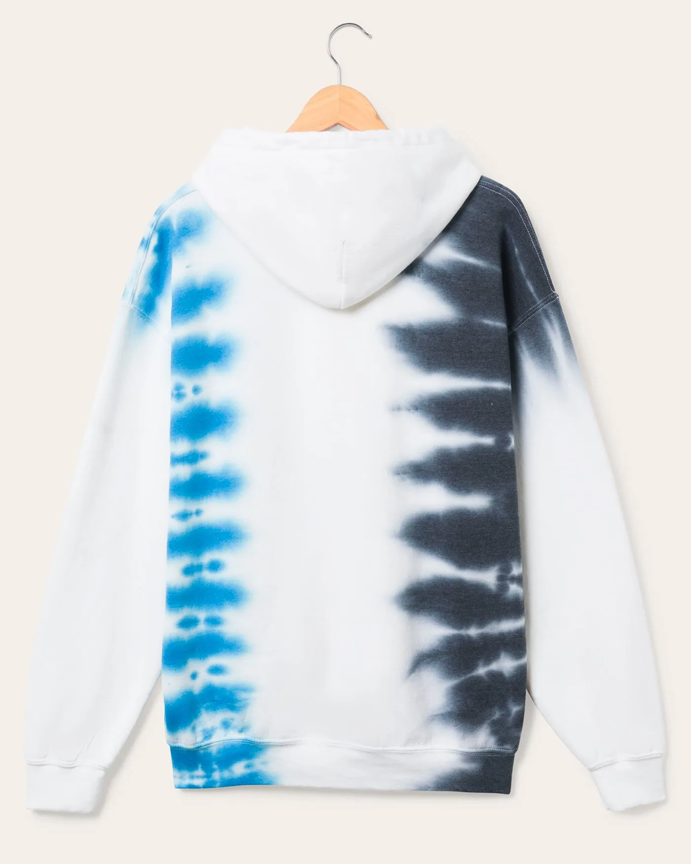 Detroit Lions Stitch Tie Dye Hoodie