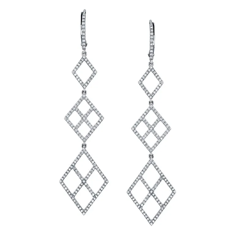 Diamond Chandelier Earrings