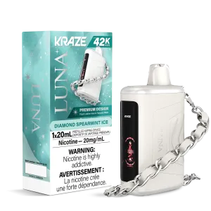 Diamond Spearmint Ice - KRAZE Luna 42K Disposable