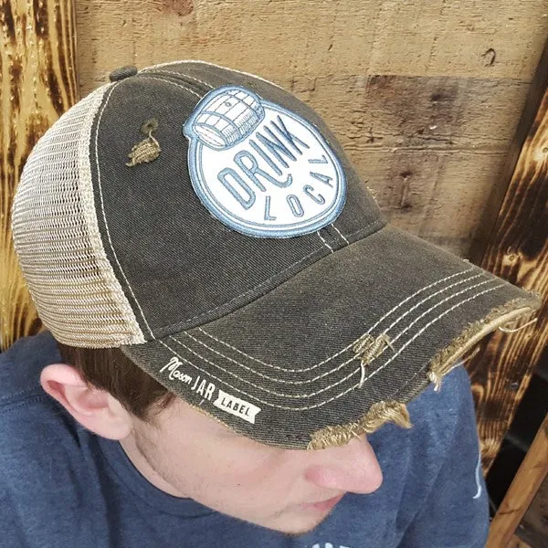 Distressed Hat - Drink Local