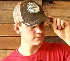 Distressed Hat - Drink Local