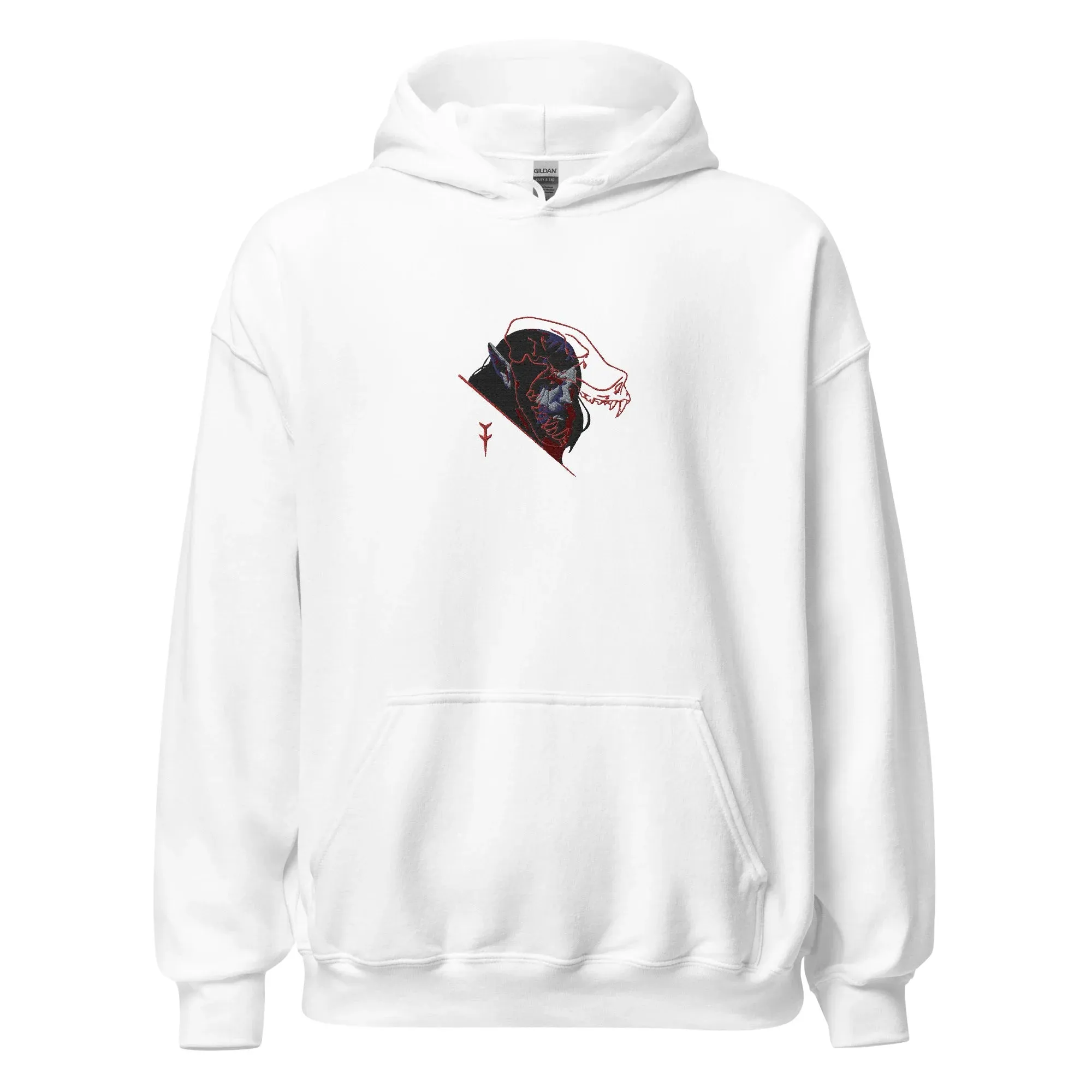 Dracula Embroidered Hoodie