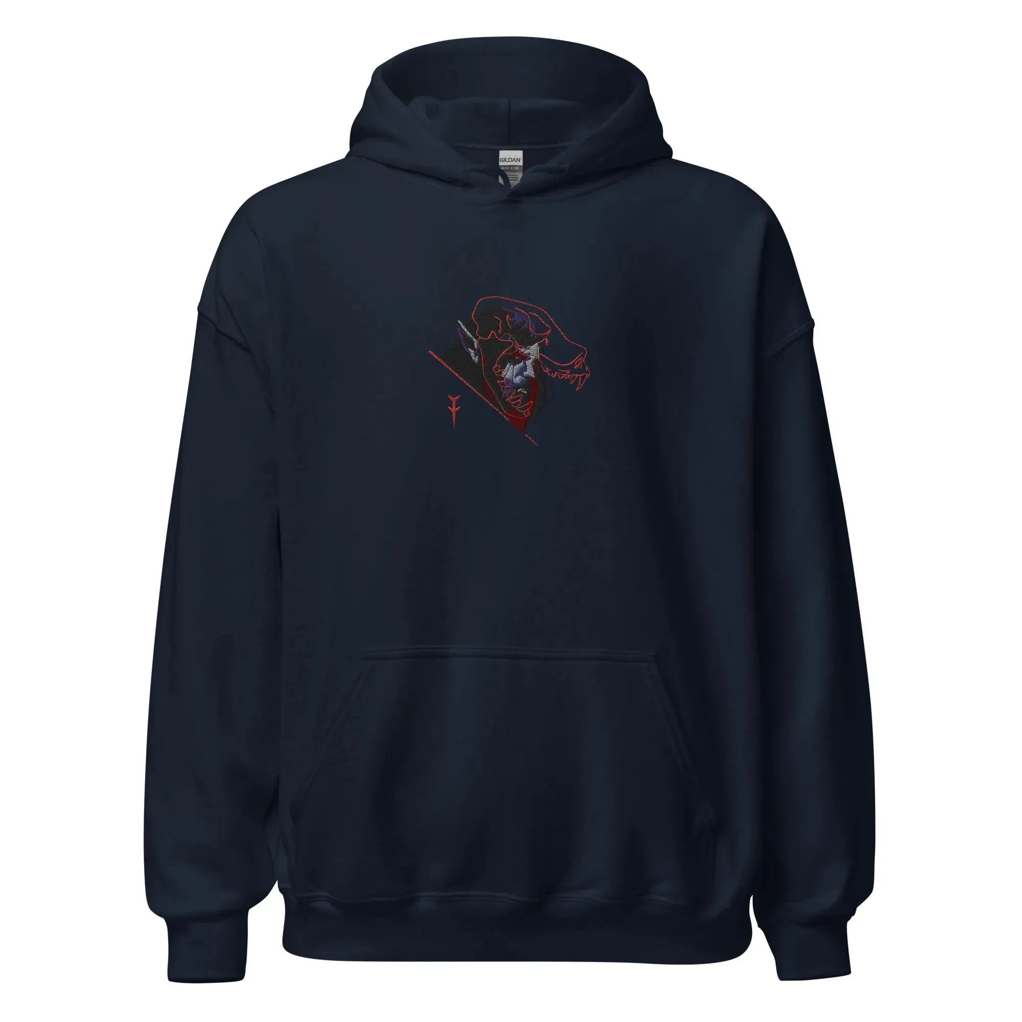 Dracula Embroidered Hoodie