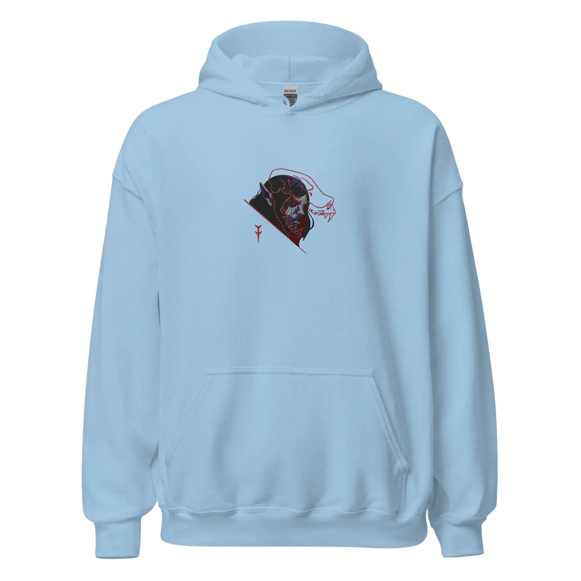 Dracula Embroidered Hoodie