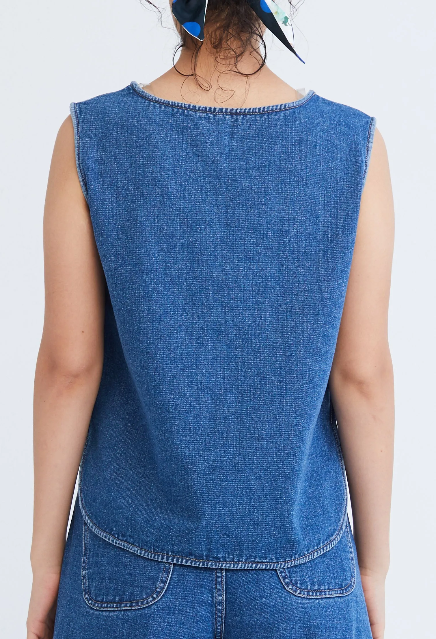 Easy Denim Tank Top
