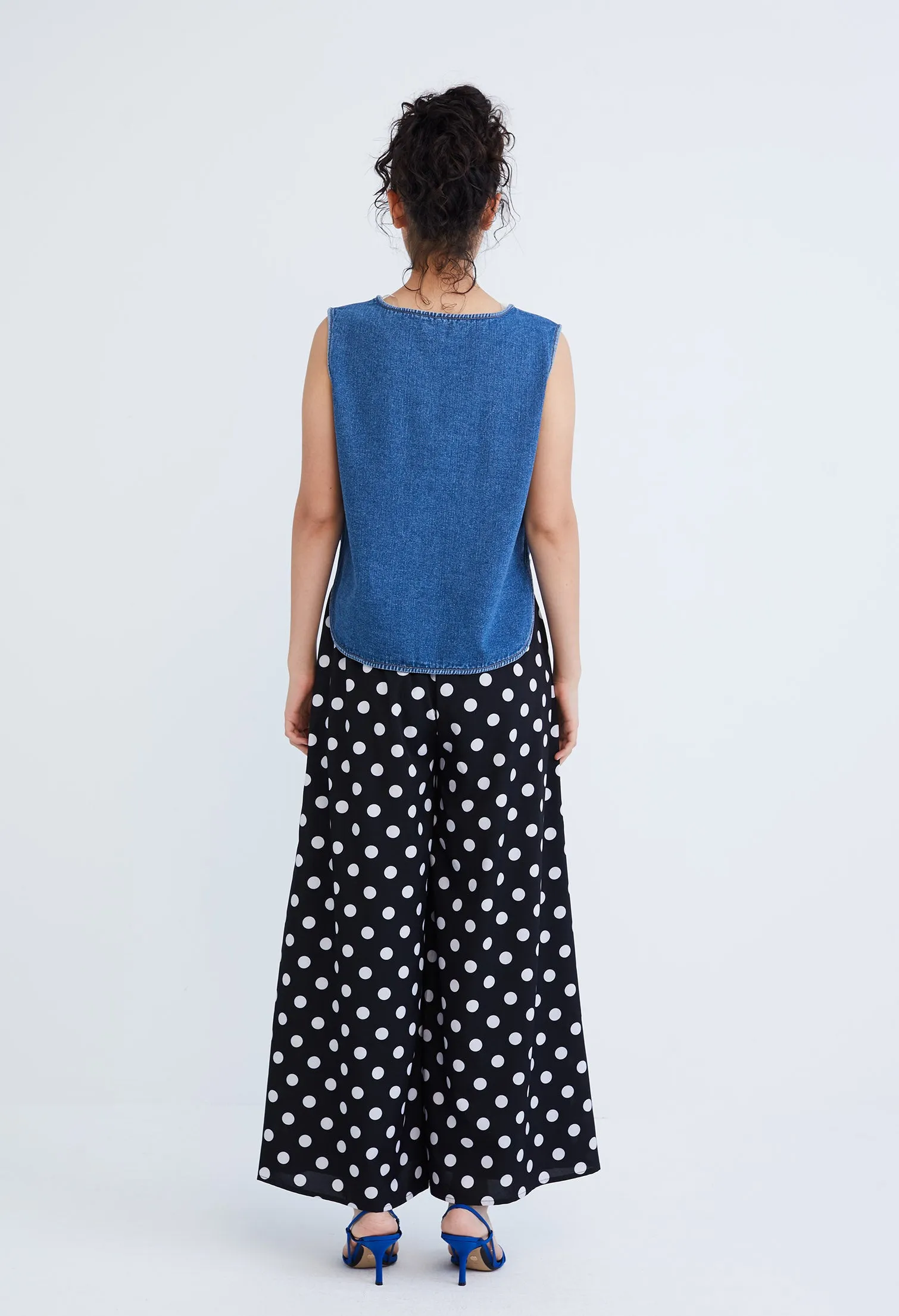 Easy Denim Tank Top