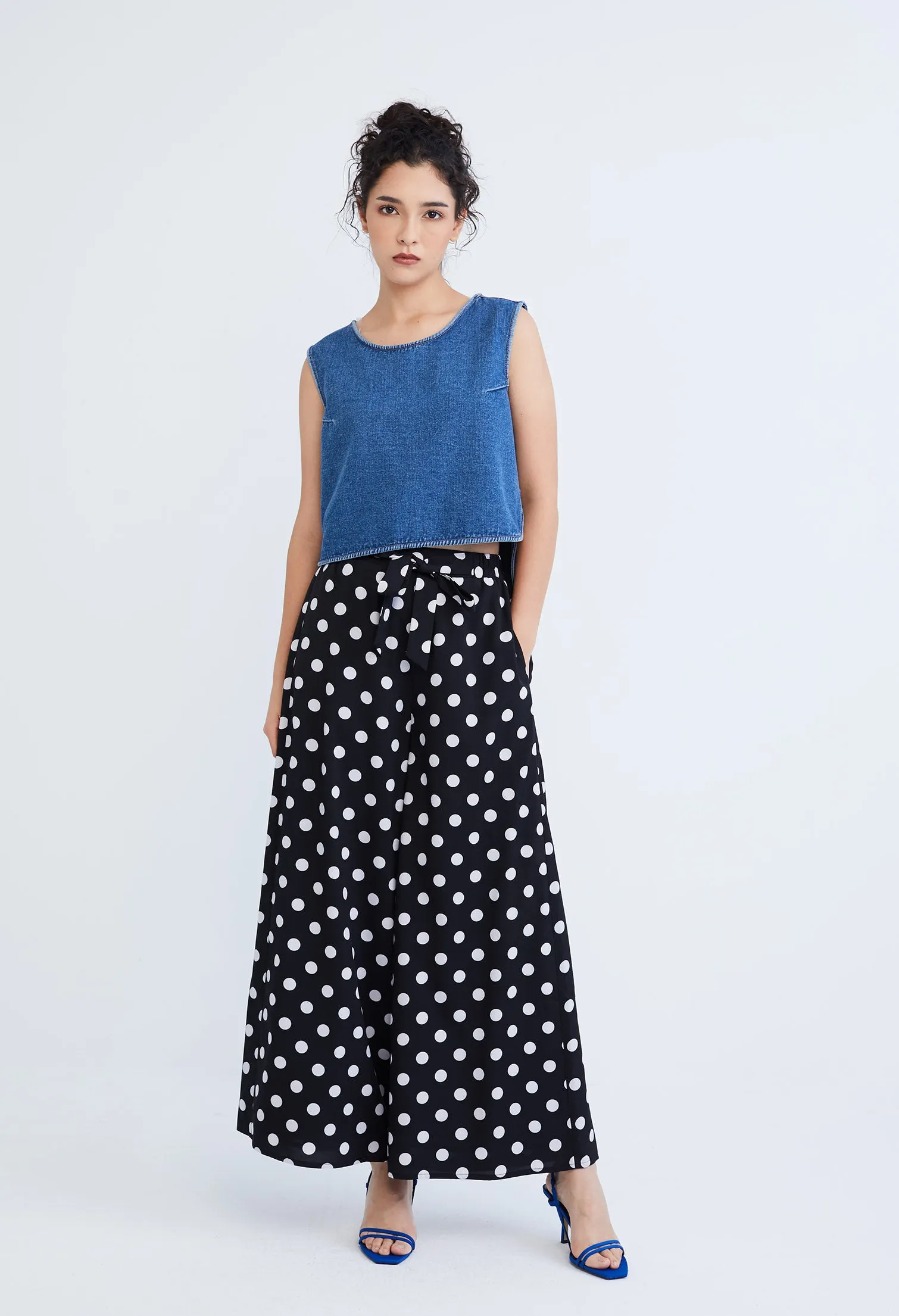 Easy Denim Tank Top