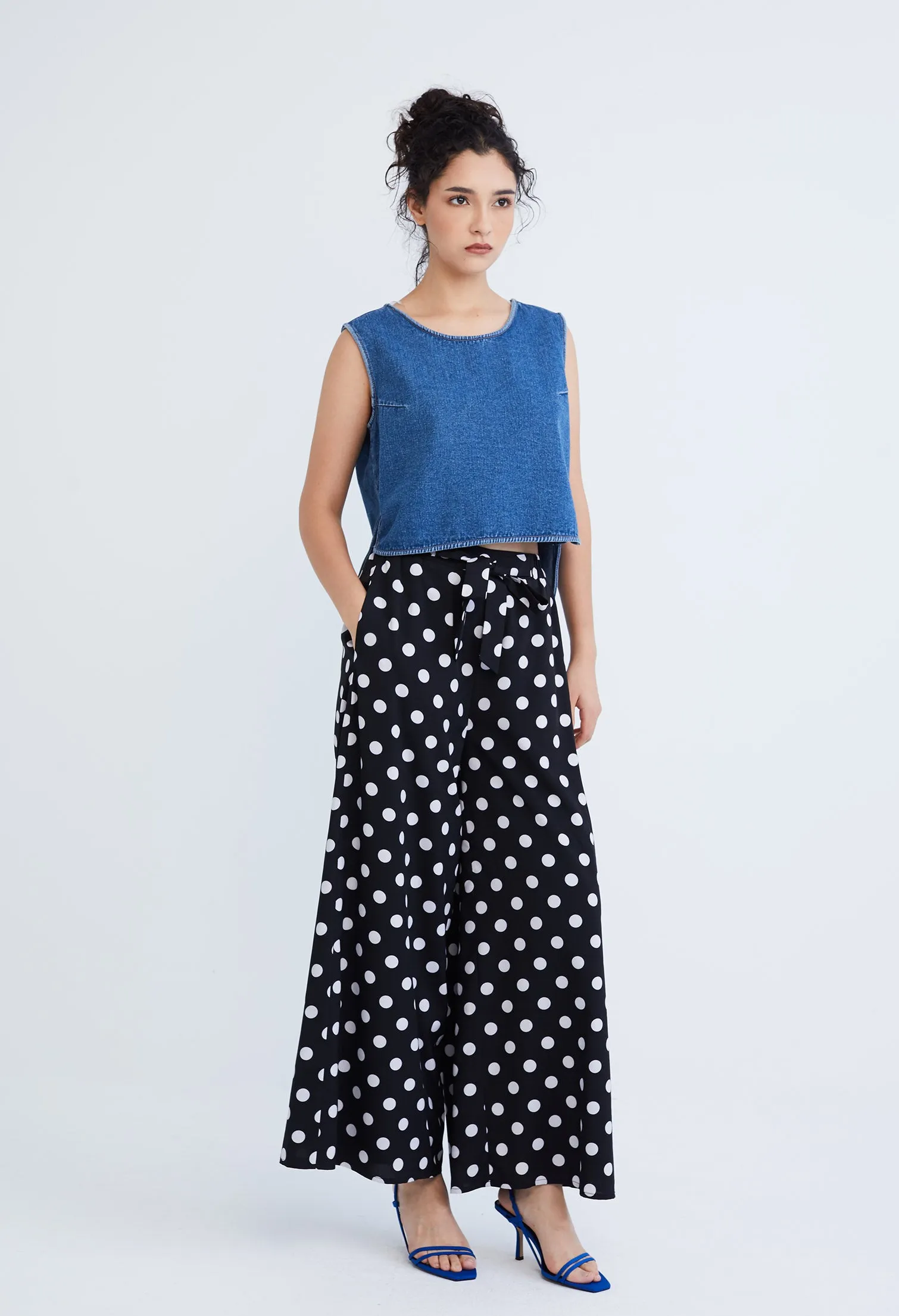 Easy Denim Tank Top
