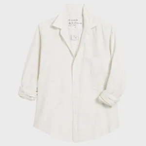 Eileen Button Up Cream w/knots
