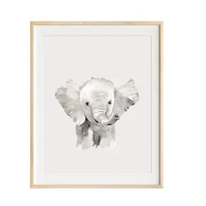 Elephant Art Print