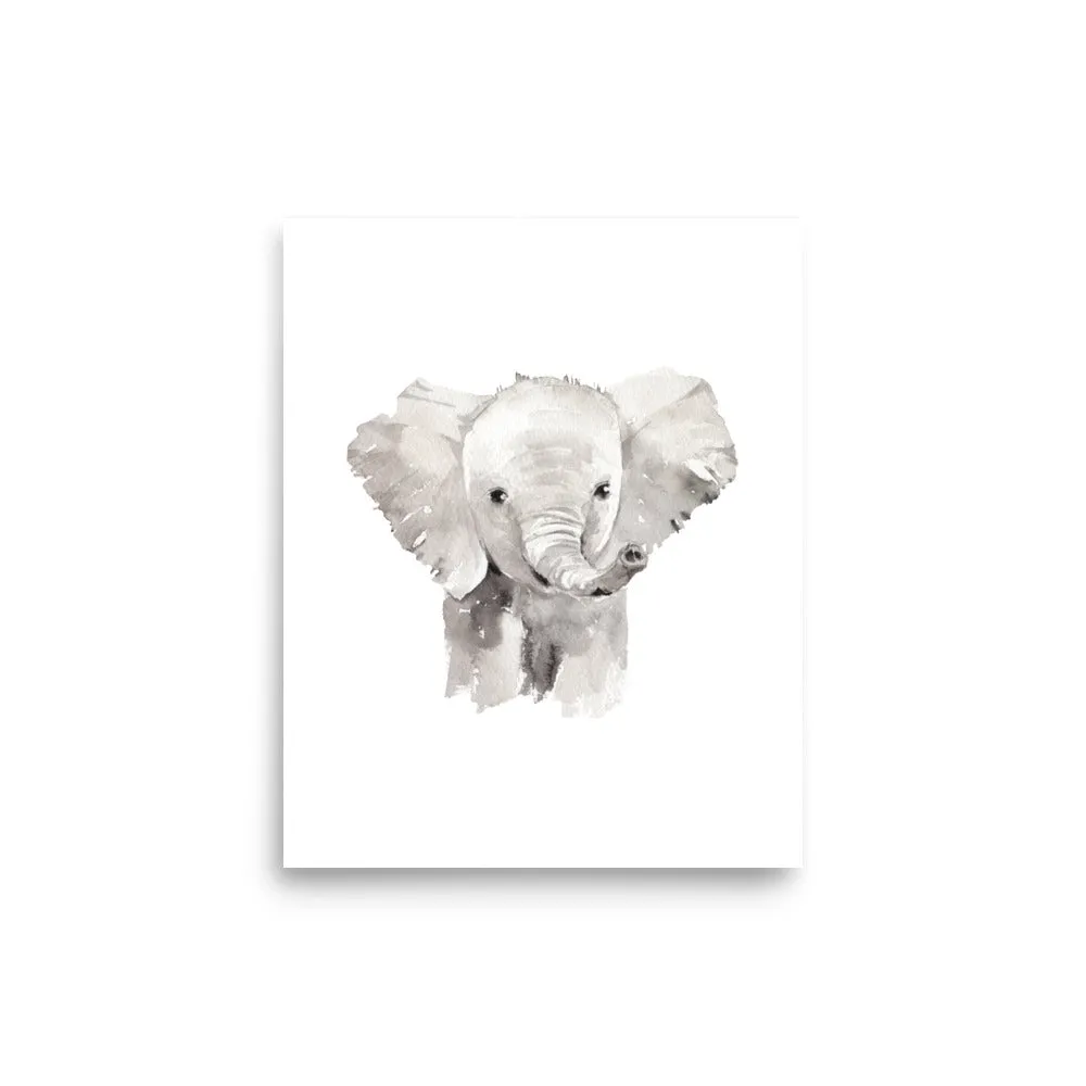 Elephant Art Print