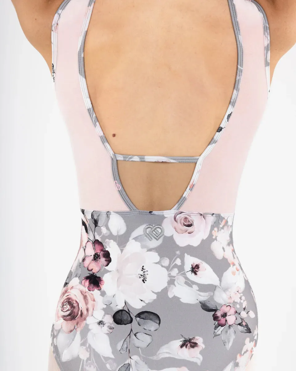 Elsa Leotard Bouquet Print