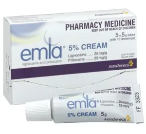 Emla Cream 5% 5g ASP