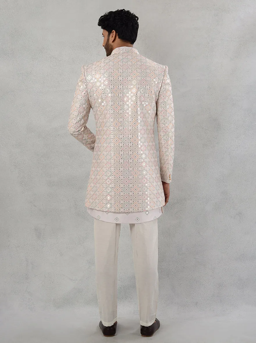 Fawn Pink Indowestern | TULA