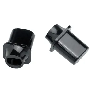 Fender Pure Vintage Telecaster Top-Hat Style Switch Tips - Black - 2 pcs.
