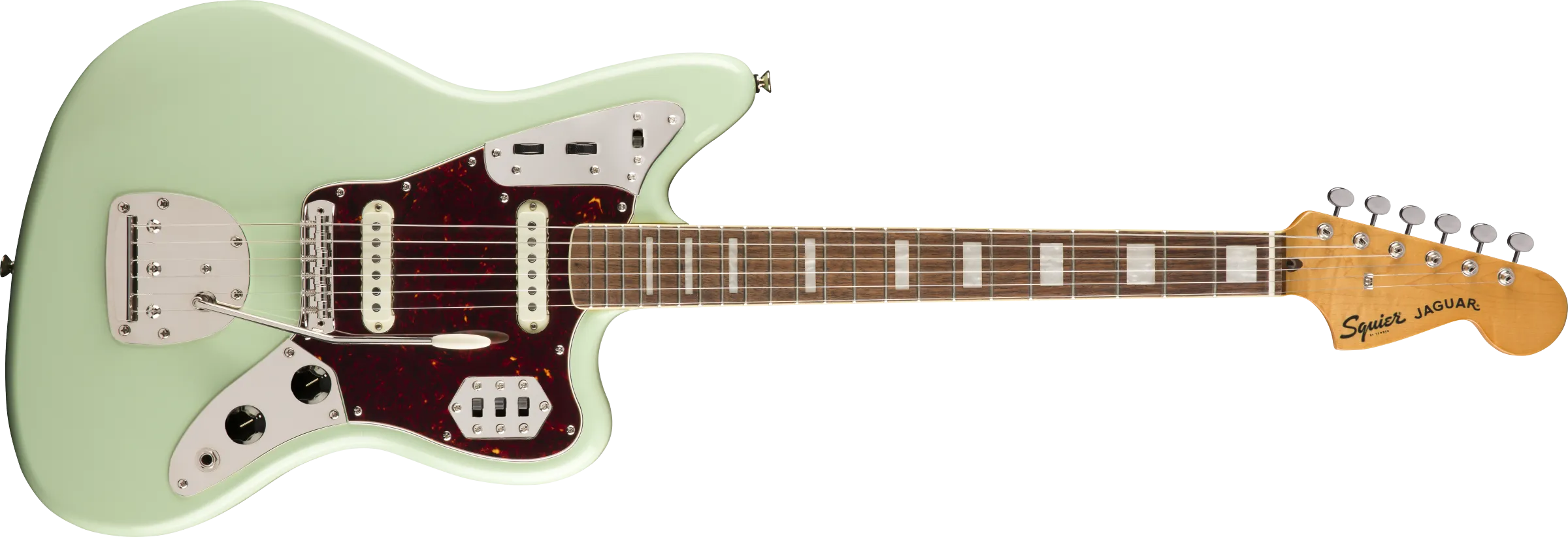 Fender Squier Classic Vibe '70s Jaguar®, Laurel Fingerboard, Surf Green