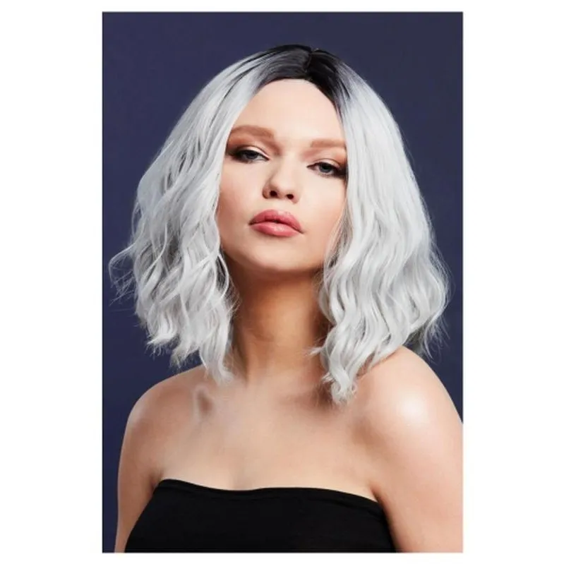Fever Cara Wig, Two Toned Blend, Ice Silver