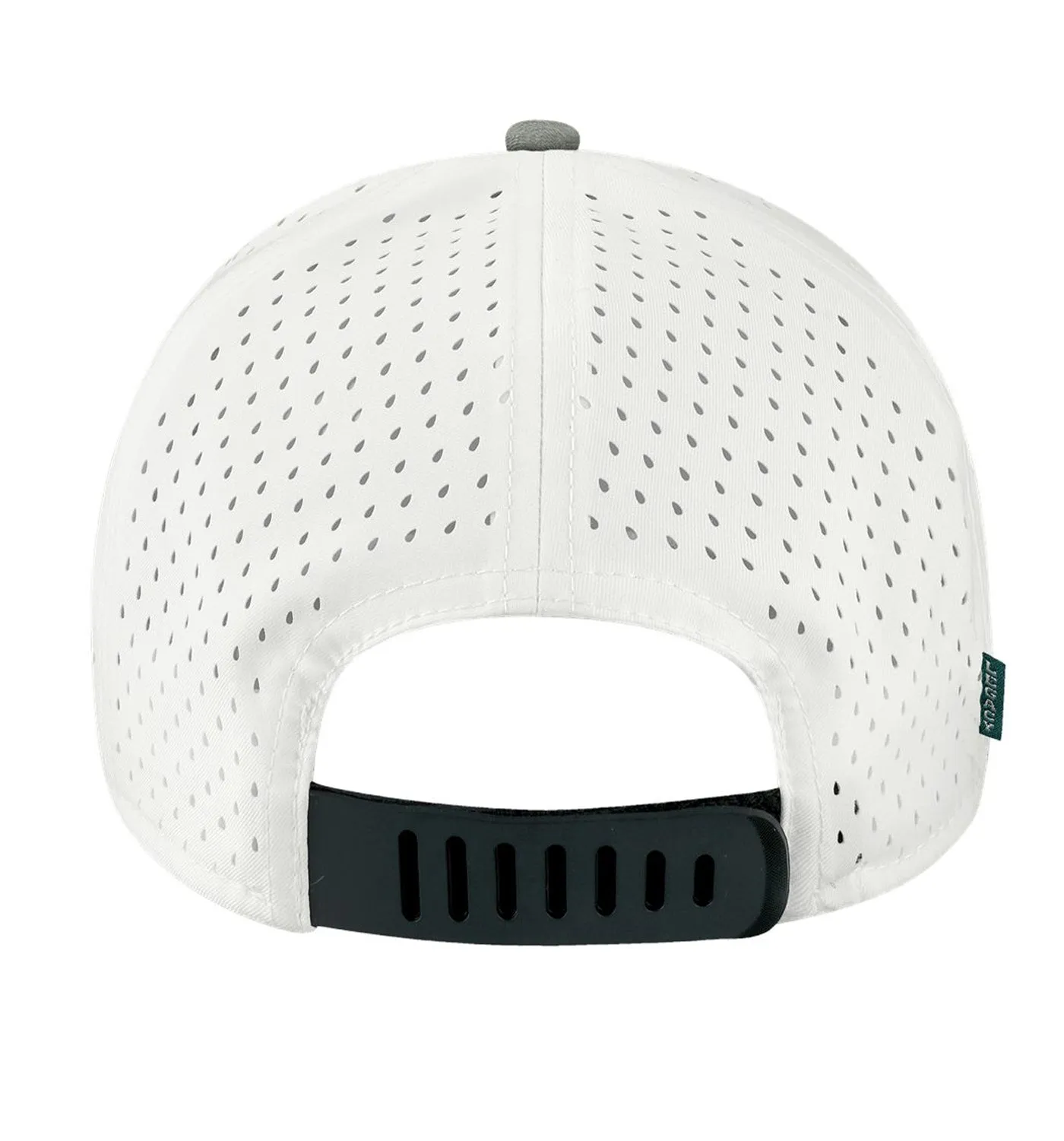 Flounder Deco Performance Dark Grey White Hat