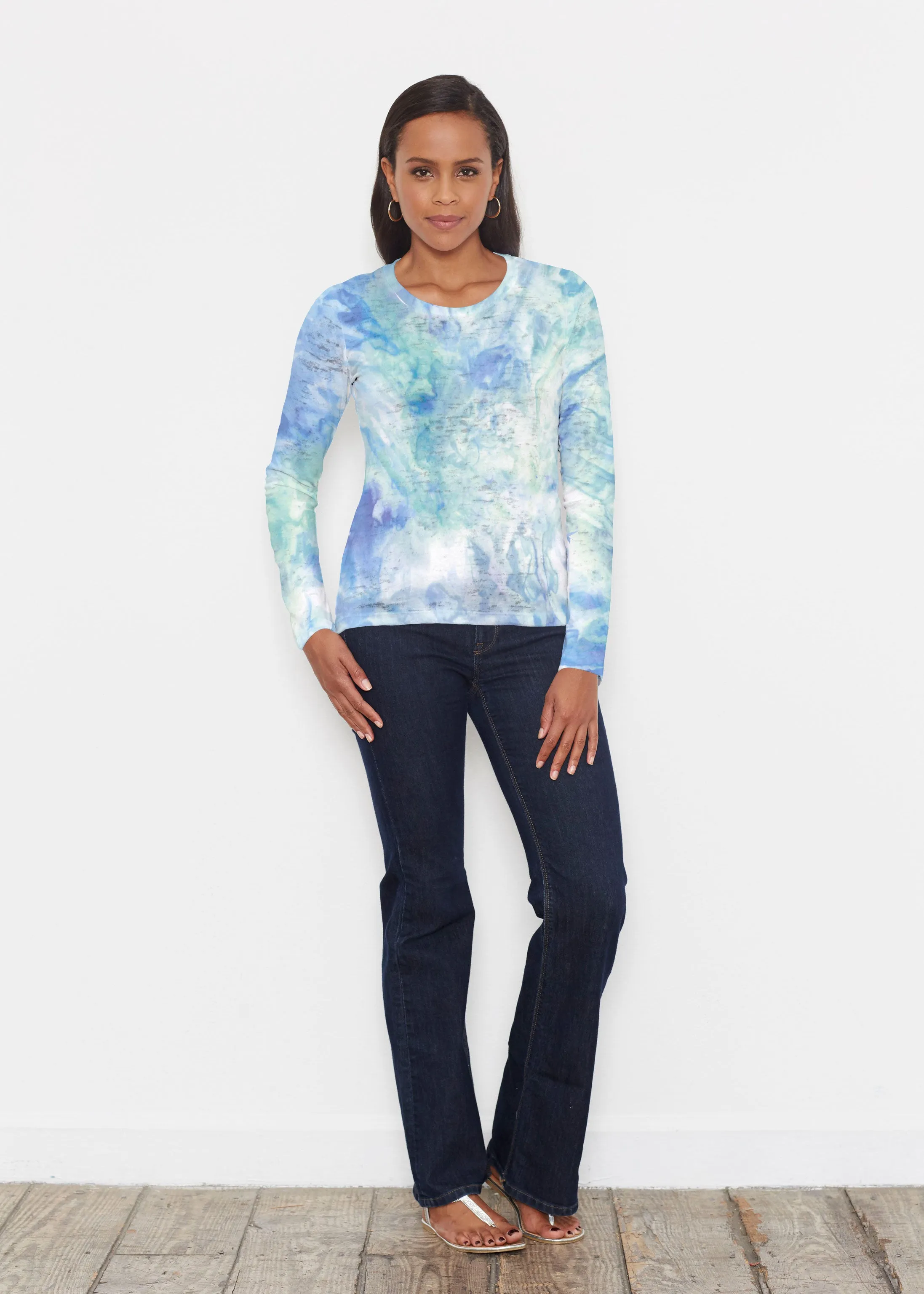 Francesca (16249) ~ Signature Long Sleeve Crew Shirt