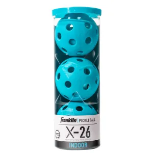 Franklin X-26 Indoor Pickleballs in Blue
