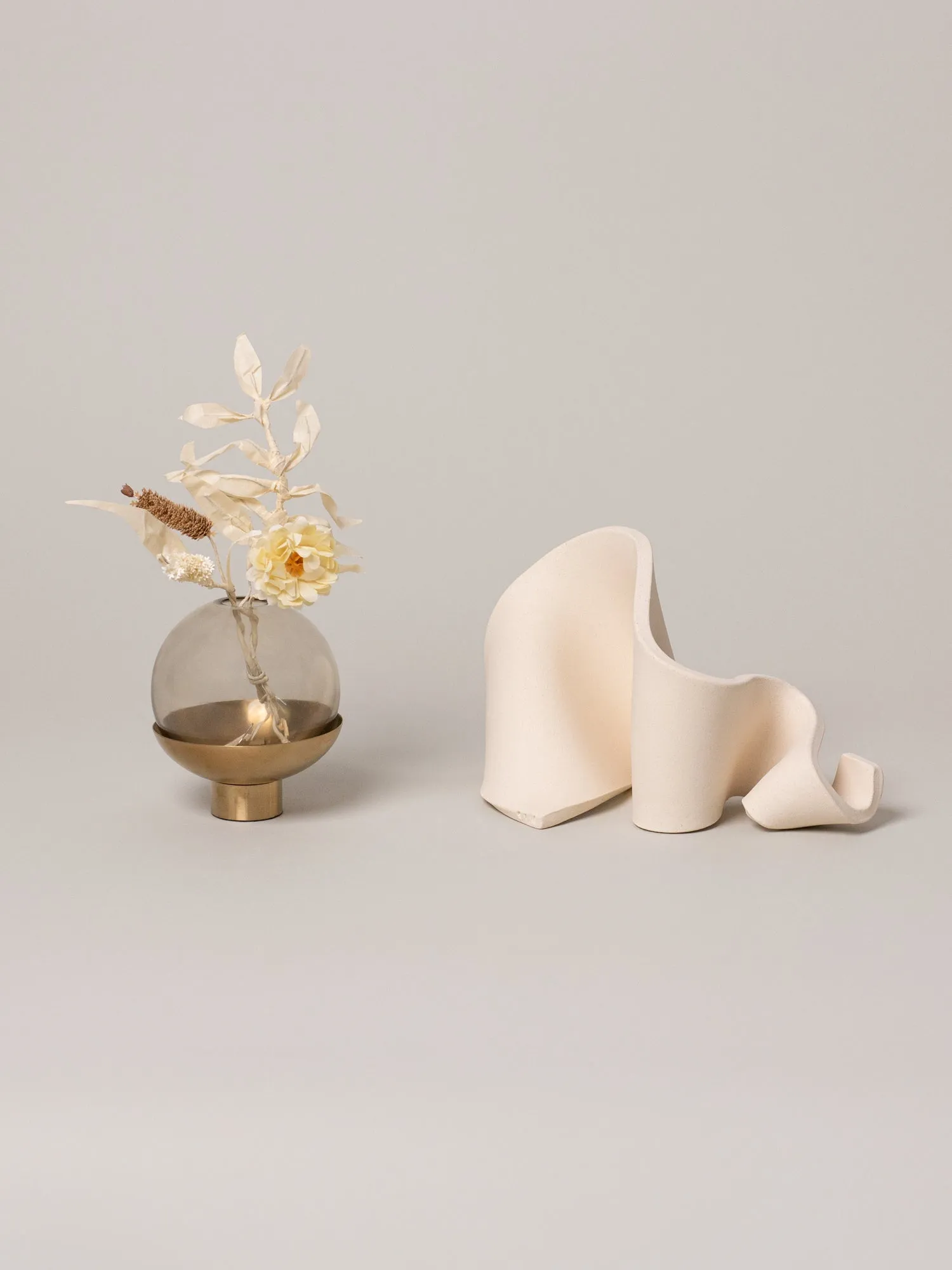 Furl Art Object, Bone