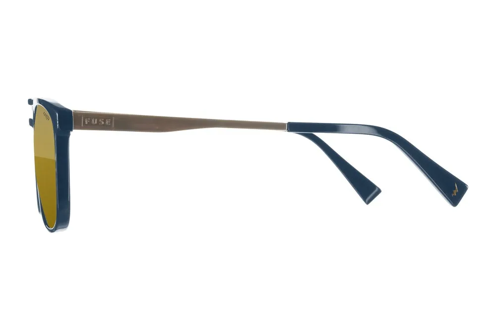 Fuse Prescription Long Point Sunglasses | Gloss Blue