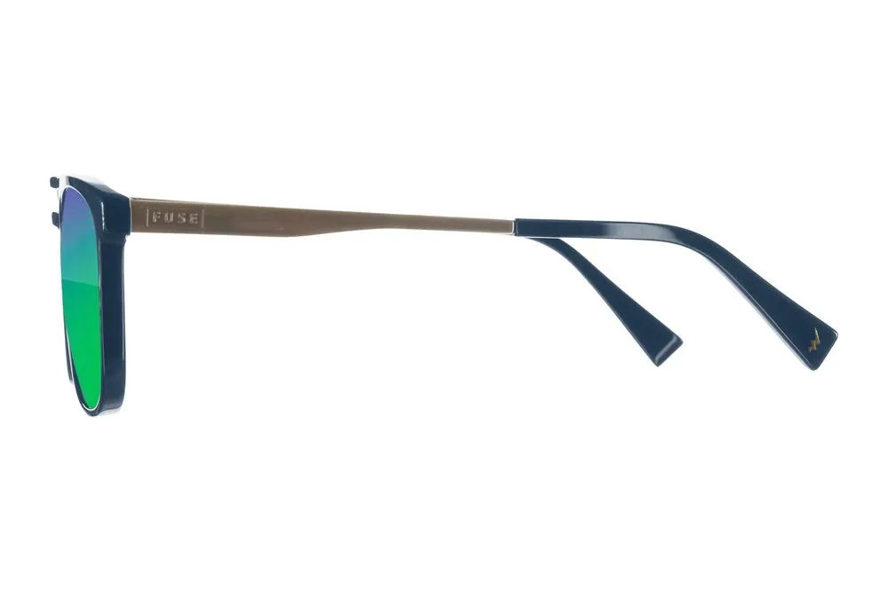 Fuse Prescription Long Point Sunglasses | Gloss Blue