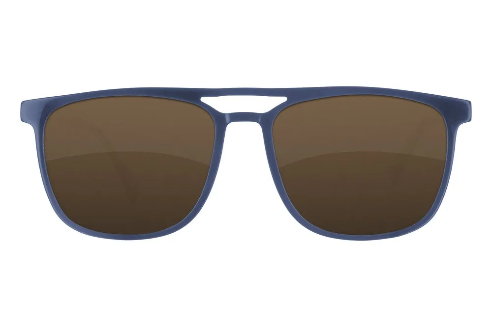 Fuse Prescription Long Point Sunglasses | Gloss Blue