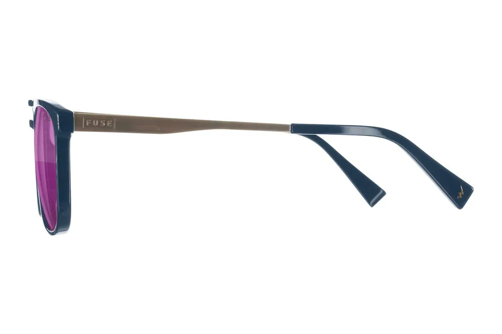 Fuse Prescription Long Point Sunglasses | Gloss Blue