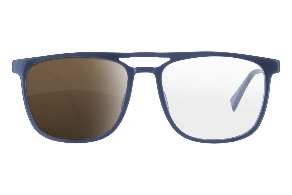 Fuse Prescription Long Point Sunglasses | Gloss Blue
