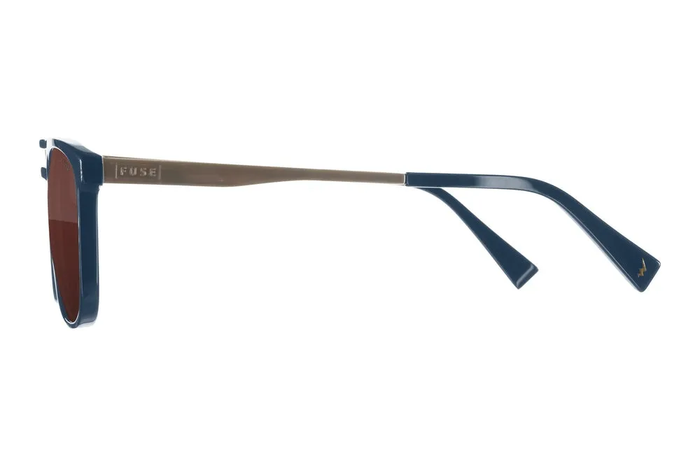 Fuse Prescription Long Point Sunglasses | Gloss Blue