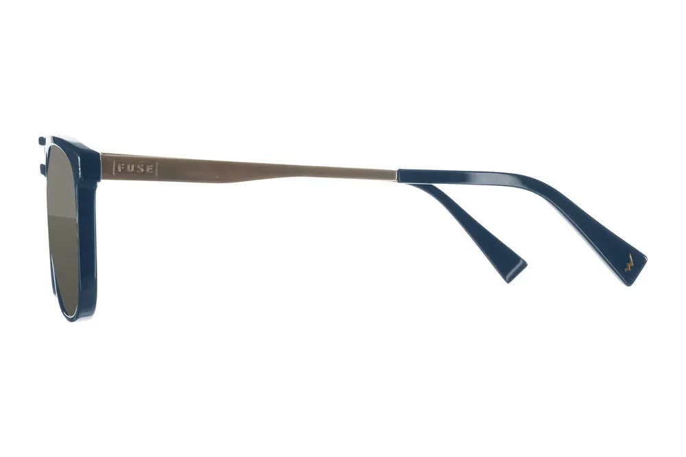 Fuse Prescription Long Point Sunglasses | Gloss Blue