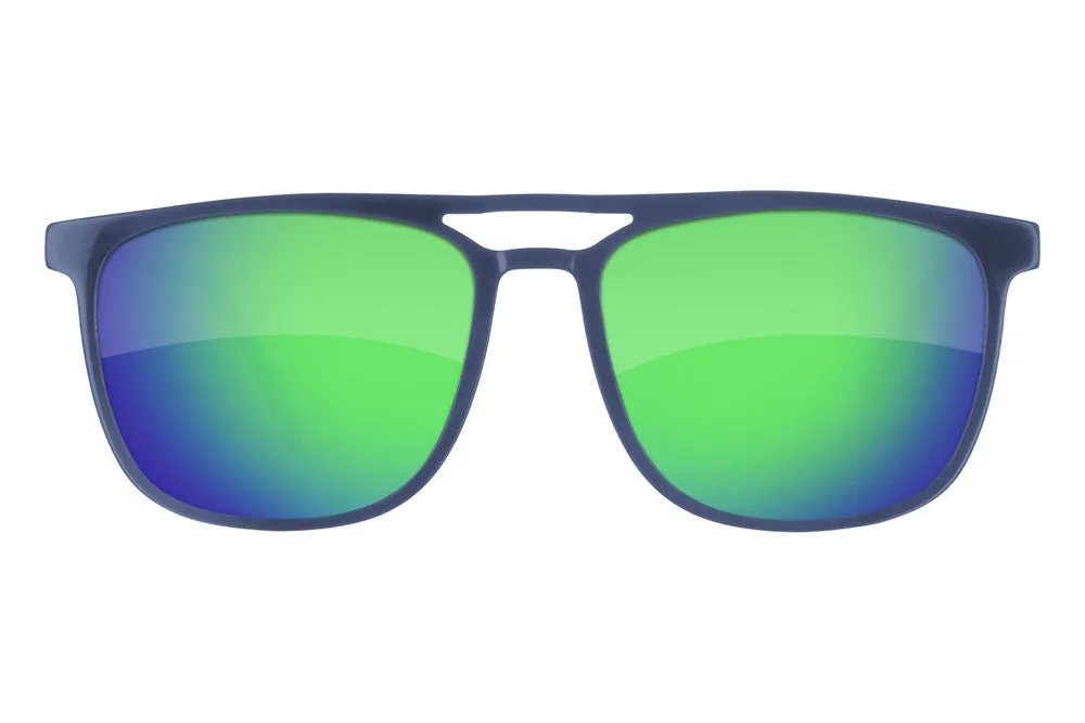 Fuse Prescription Long Point Sunglasses | Gloss Blue