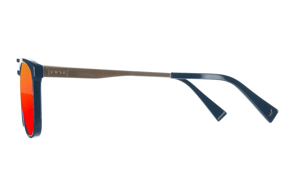 Fuse Prescription Long Point Sunglasses | Gloss Blue