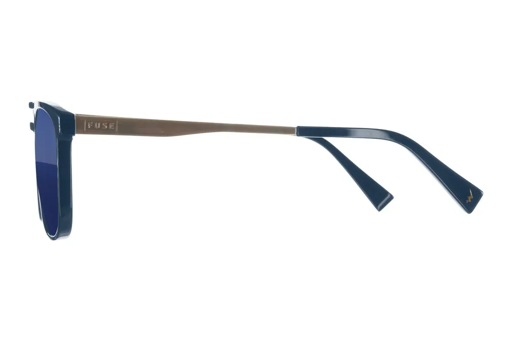 Fuse Prescription Long Point Sunglasses | Gloss Blue