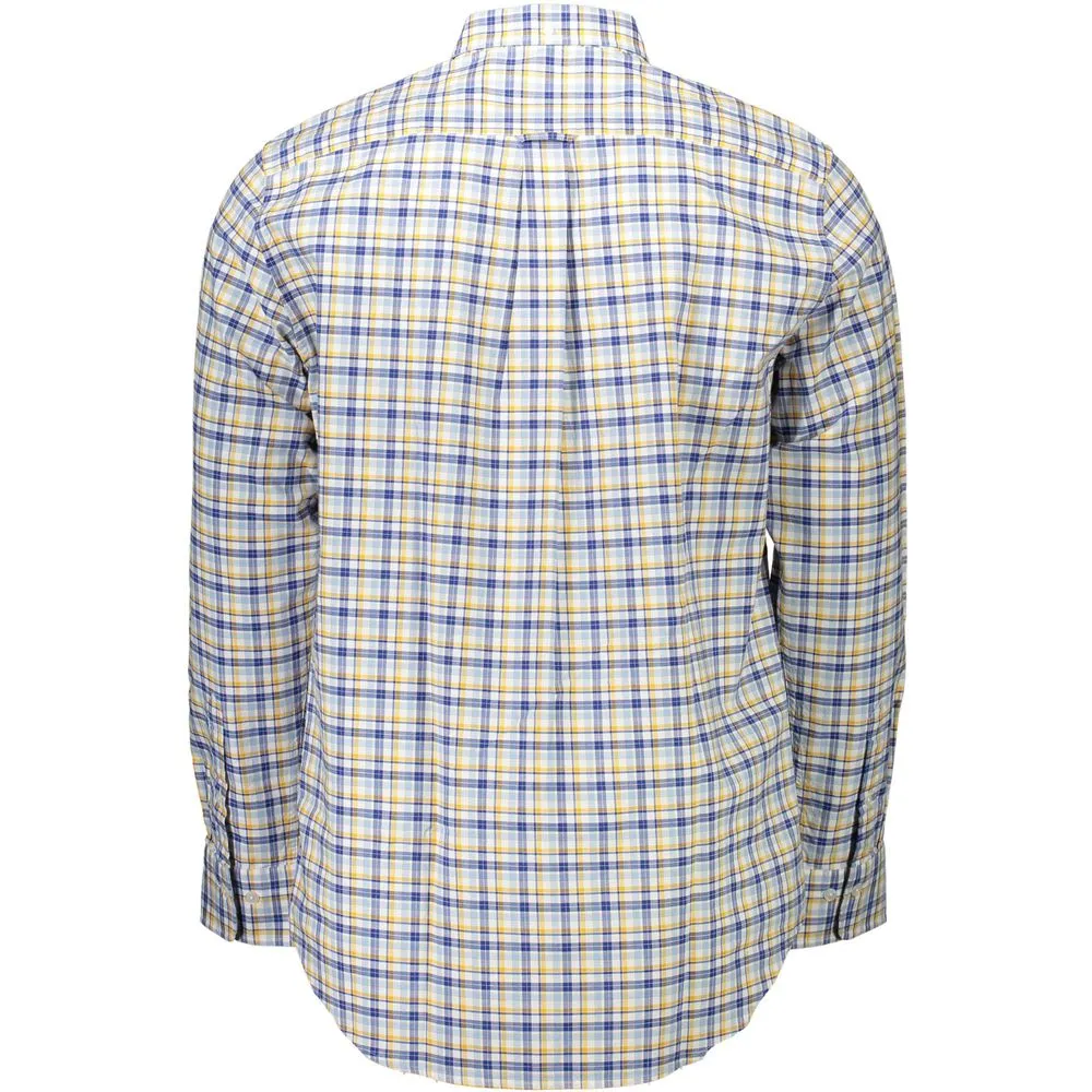 Gant Yellow Cotton Men Shirt