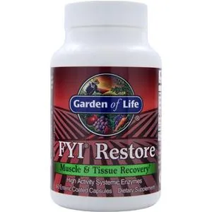 Garden Of Life FYI Restore - Muscle and Tissue Recovery  60 caps