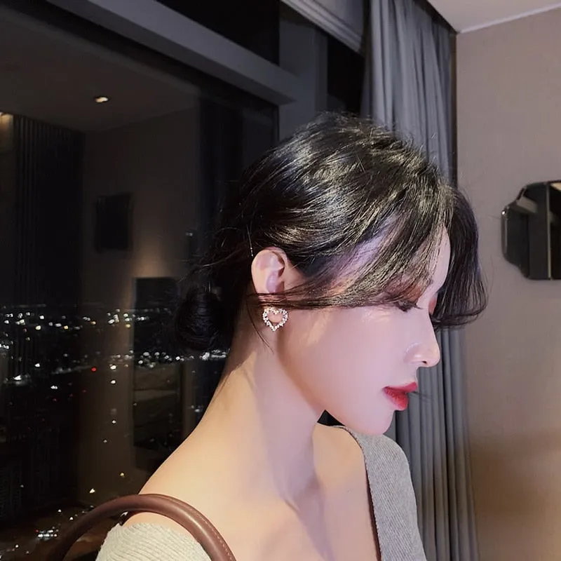 Golden and Pearl Earrings with Gold Plating