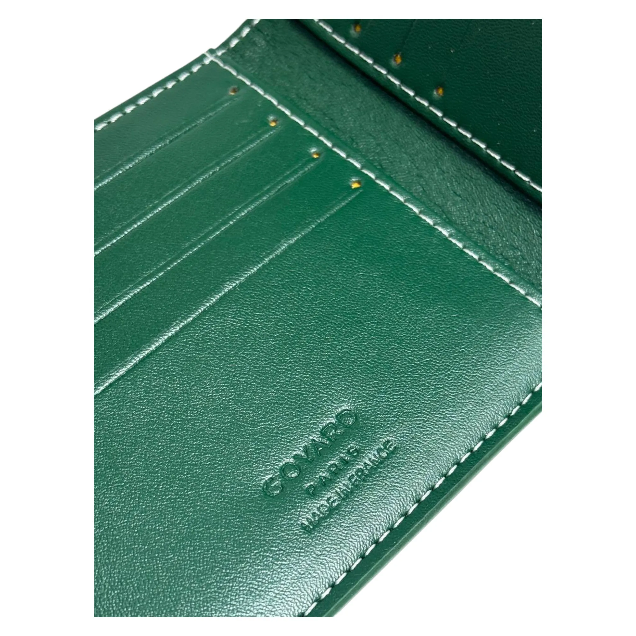 Goyard White Monogram Bifold Wallet