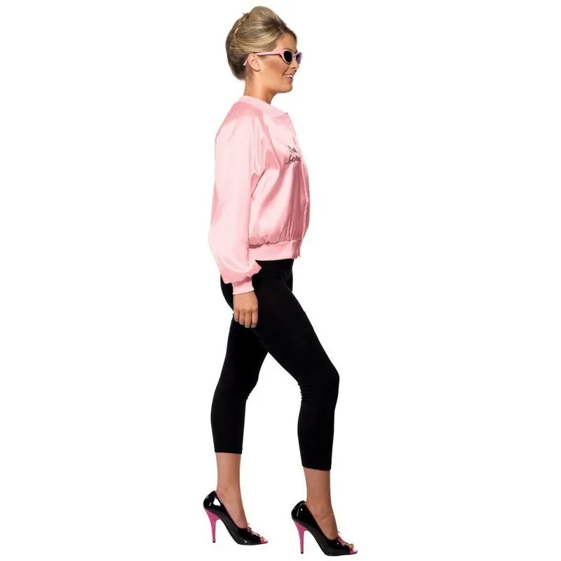 Grease Pink Ladies Jacket Embroidered