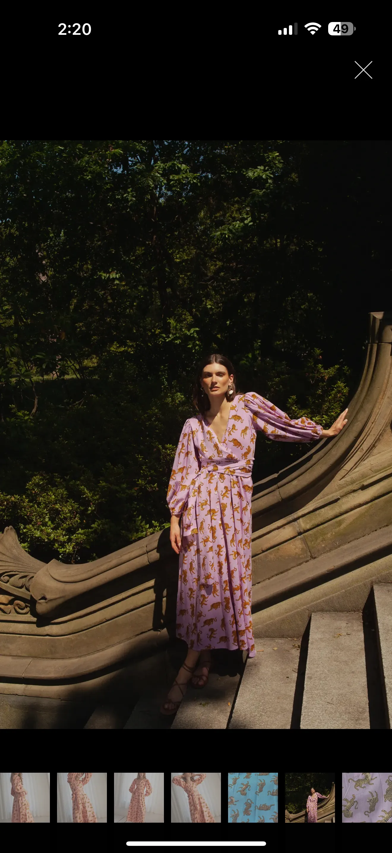 Guadalupe Design - Tiger Monica Dress
