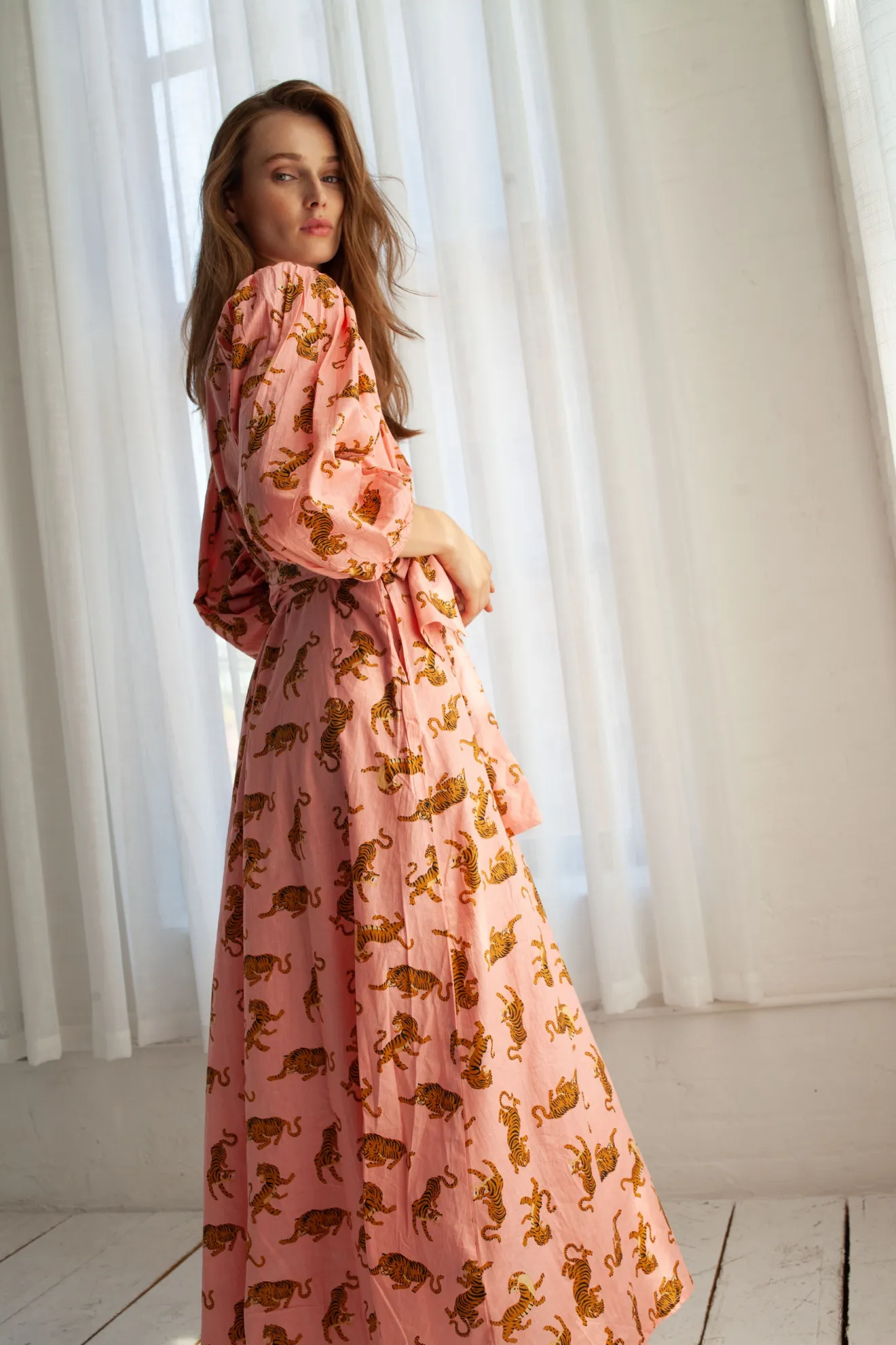 Guadalupe Design - Tiger Monica Dress