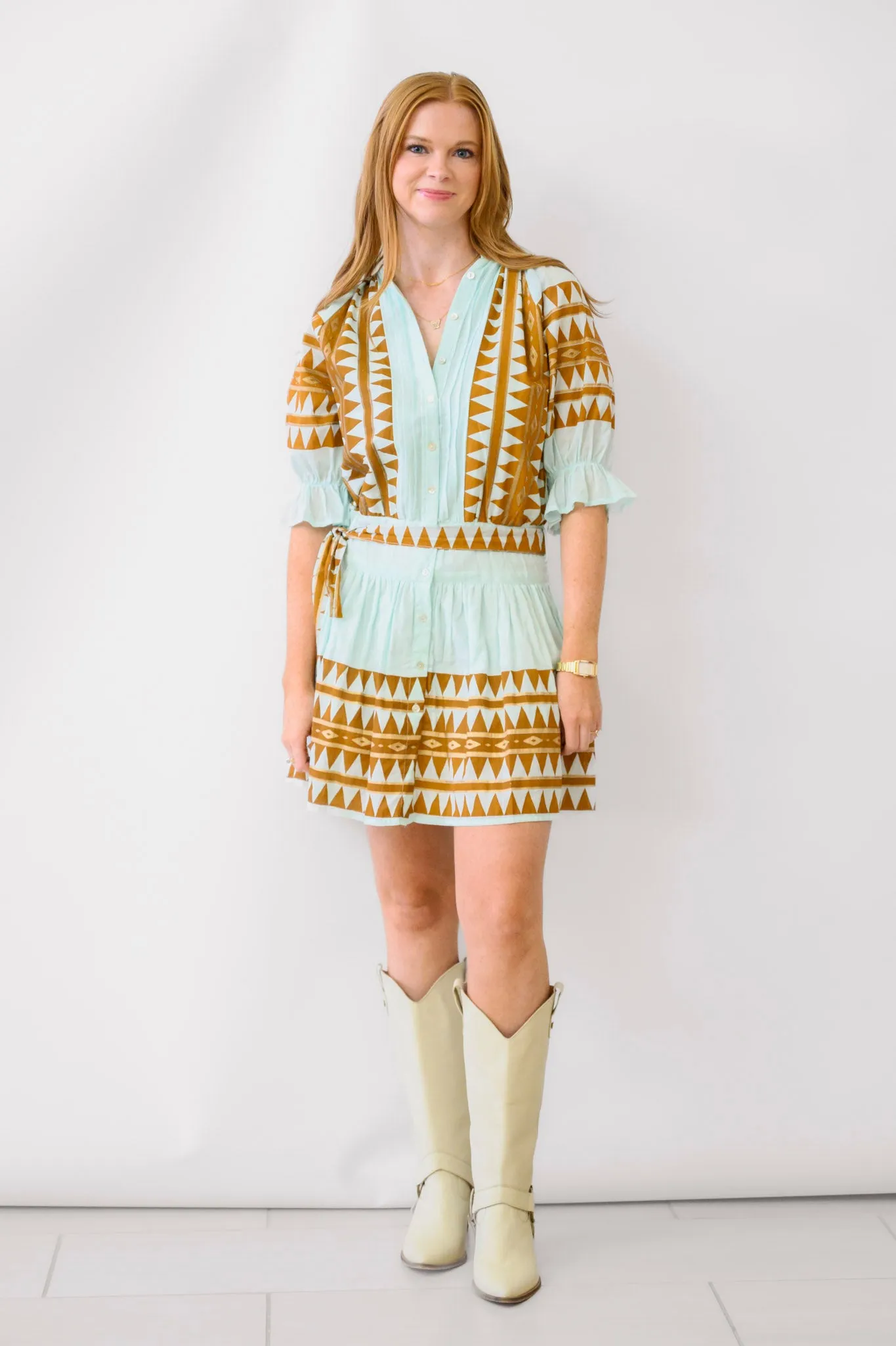 GUADALUPE Lenor Mini Dress