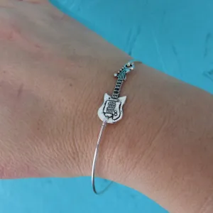 Guitar Bracelet Rocker Bangles Music Jewelry Hotsale YP2431